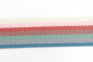 Preview: Gurtband Streifen multicolor 40 mm (1 m)